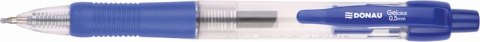 Długopis żelowy niebieski 0,25mm Donau (7344001PL-10) Długopis żelowy niebieski 0,25mm Donau (7344001PL-10)