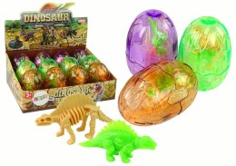 Figurka Duże Jajo Dinozaura 2 Figurki Jajko Dinozaury 9 cm Lean (16302)