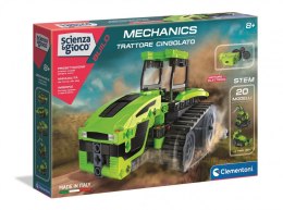 Klocki konstrukcyjne Laboratorium mechaniki ciągnik gąsienicowy Clementoni (50689)