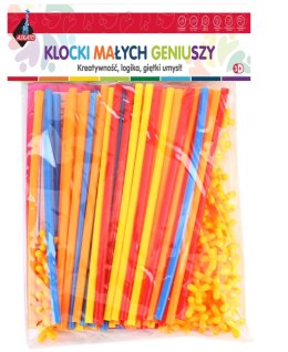 Klocki pozostałe słomki 110 el. Askato (107431)