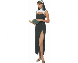 Kostium Niegrzeczna Zakonnica (sukienka, nakrycie głowy), rozm. M Godan (SL-ZAKM)