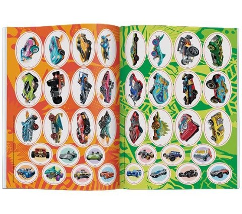 Książka dla dzieci Hot Wheels™. Naklejam i Koloruję Ameet (NAK 1601) Książka dla dzieci Hot Wheels™. Naklejam i Koloruję Ameet (NAK 1601)