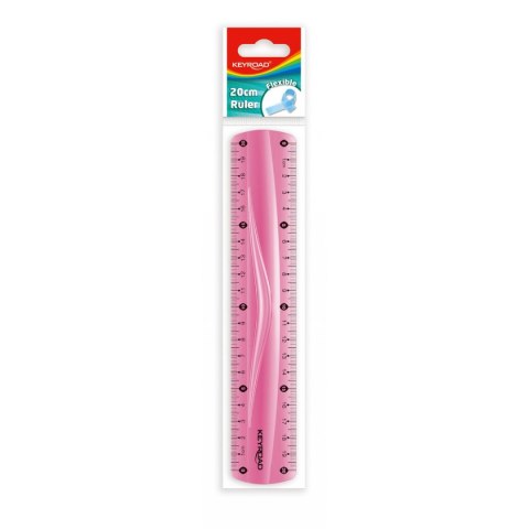 Linijka plastik elastyczna 20cm Keyroad (KR970854-1) Linijka plastik elastyczna 20cm Keyroad (KR970854-1)