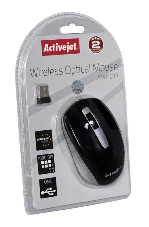 Mysz AMY-313 czarny Activejet (PERACJMYS0017) Mysz AMY-313 czarny Activejet (PERACJMYS0017)