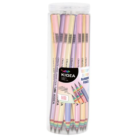 Ołówek TĘCZOWY OŁÓWEK HB Kidea (TEOKA) Ołówek TĘCZOWY OŁÓWEK HB Kidea (TEOKA)