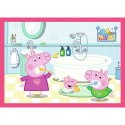 Puzzle Peppa uwielbia przygody 4w1 el. Trefl (34672)
