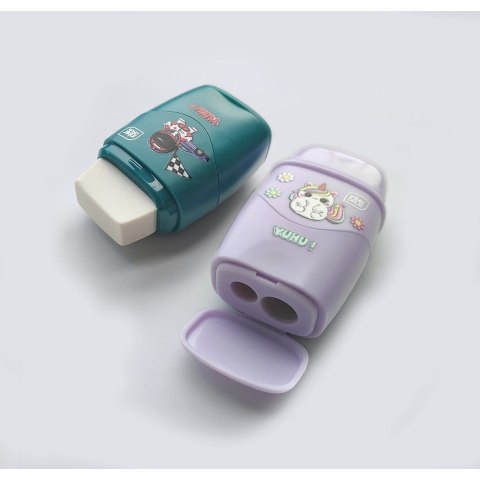 Temperówka YUHU podwójna mix Interdruk