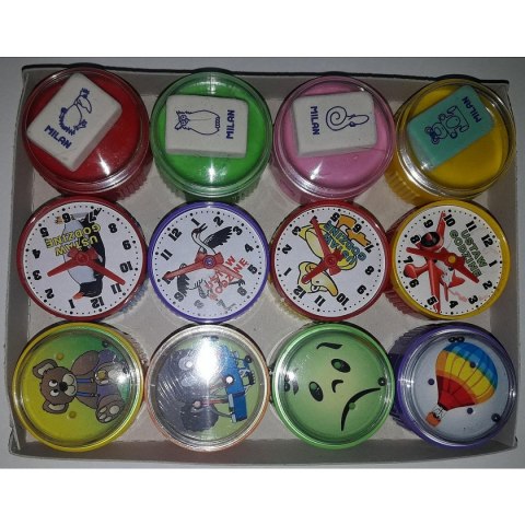 Temperówka zestaw MIX 1 mix plastik Temper (MIX 121)