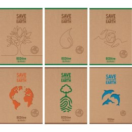 Zeszyt Eco Line A5 80k. 70g krata Herlitz (9577735)