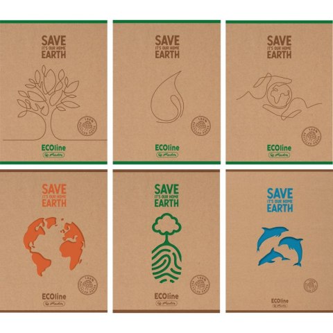 Zeszyt Eco Line A5 80k. 70g krata Herlitz (9577735) Zeszyt Eco Line A5 80k. 70g krata Herlitz (9577735)