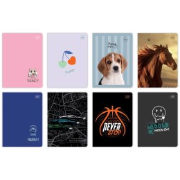 Zeszyt KOL3= A5 32k. 70g linia kolor Interdruk