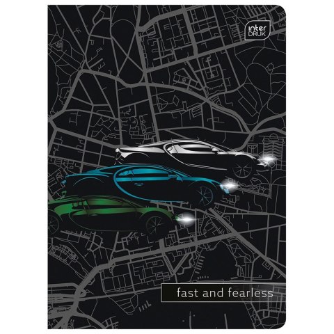 Zeszyt KOL3= A5 32k. 70g linia kolor Interdruk