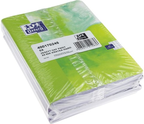 Zeszyt PAINT A5 60k. krata Oxford (400170245) Zeszyt PAINT A5 60k. krata Oxford (400170245)