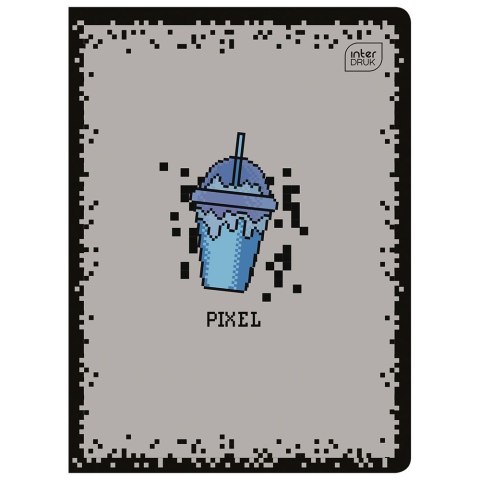 Zeszyt PIXEL A5 16k. 70g linia kolor Interdruk