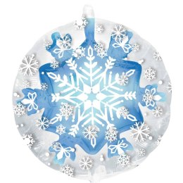 Balon foliowy śnieżynka 18cal Amscan (3396201)