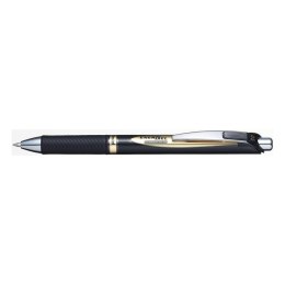 Cienkopis ENERGEL czarny 0,5mm 1kol. Pentel (blp75)