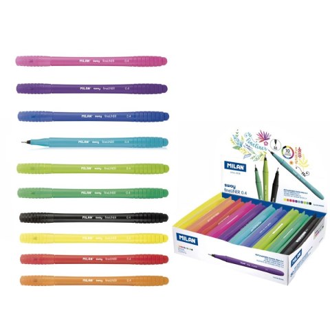 Cienkopis Sway wkład (różne) 0,4mm 10kol. Milan (6180480) Cienkopis Sway wkład (różne) 0,4mm 10kol. Milan (6180480)