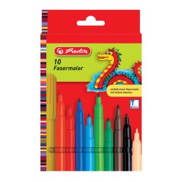 Flamaster 8649139 10 kol. Herlitz (300010401)