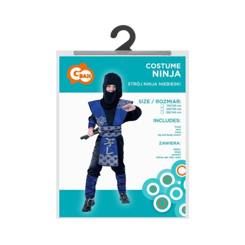 Kostium NINJA NIEBIESKI Godan (881164/120)