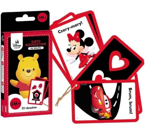 Książeczka edukacyjna Disney Maluch. Karty kontrastowe Ameet (KONX 9202) Książeczka edukacyjna Disney Maluch. Karty kontrastowe Ameet (KONX 9202)