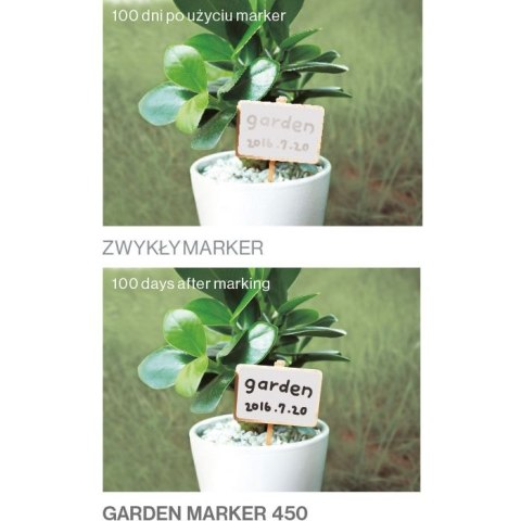 Marker specjalistyczny Do Ogrodu 2080155504 450 wkład biały 1,2mm Monami (160-2529)