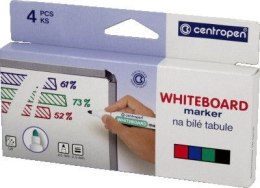 Marker suchościeralny mix 2,5mm okrągła końcówka Centropen