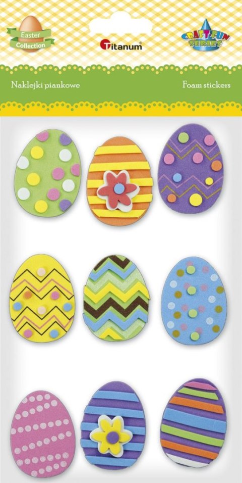 Naklejka (nalepka) Craft-Fun Series pisanki Titanum (MTCR-EA283)