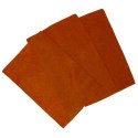 Ozdoba filcowa 20x30x5szt brąz 20x30 Craft with Fun (439311)