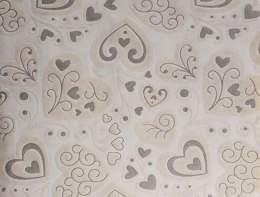 Papier ozdobny papier ozdobny love serca srebrny 20x29 10 arkuszy Happy Color (HA 7712 2029-L03)