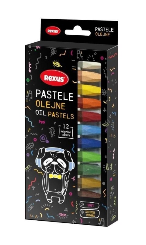 Pastele olejne rexus teens 12 kol. Rexus Pastele olejne rexus teens 12 kol. Rexus