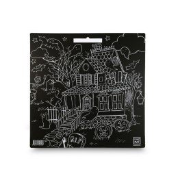 Podkład na biurko FUNNY MAT BLACK HALLOWEEN sfu704 czarny polipropylen PP [mm:] 400x400 Strigo (8681379307048)