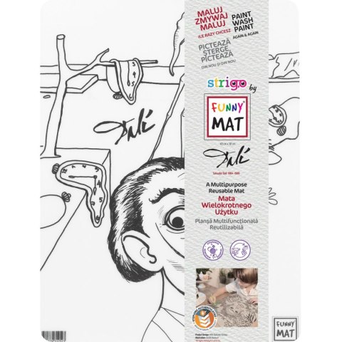 Podkład na biurko FUNNY MAT TRANSPARENT Dali sfu1252 polipropylen PP [mm:] 300x400 Strigo (8681379312523)