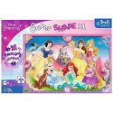 Puzzle Disney Princess XL Różowy świat księżniczek Trefl (50025)