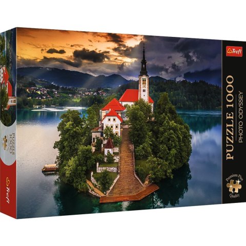 Puzzle Premium Plus Jezioro Bled, Słowenia 1000 el. Trefl (10797)