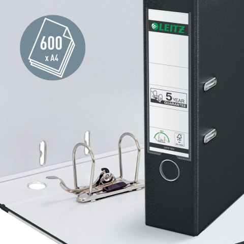 Segregator dźwigniowy A4 80mm CZARNY Leitz (10105095)