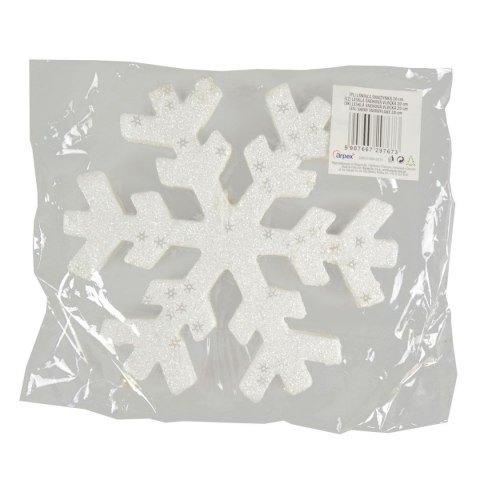 Śnieżynka lśniąca 20cm Arpex (bn7673) Śnieżynka lśniąca 20cm Arpex (bn7673)