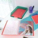 Teczka ofertowa colour ice z80 A4 kolor: morski 80 kieszeni Esselte (626237)