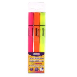 Zakreślacz NEON trójkątny 5905658810313 mix 3,0mm Strigo (SSC350)