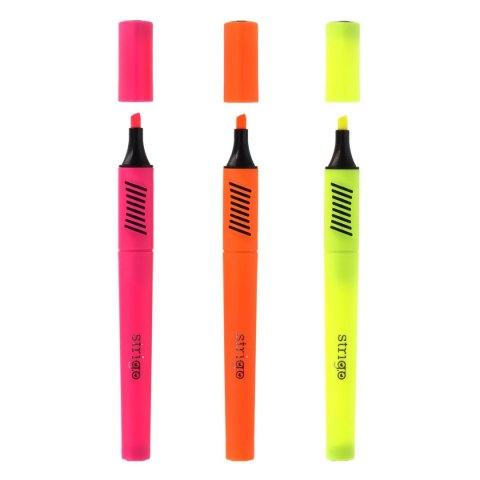 Zakreślacz NEON trójkątny 5905658810313 mix 3,0mm Strigo (SSC350) Zakreślacz NEON trójkątny 5905658810313 mix 3,0mm Strigo (SSC350)