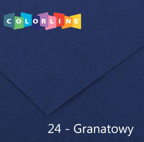 Brystol Colorline 24 granatowy 150g 10k [mm:] 500x650 Canson (200041400)