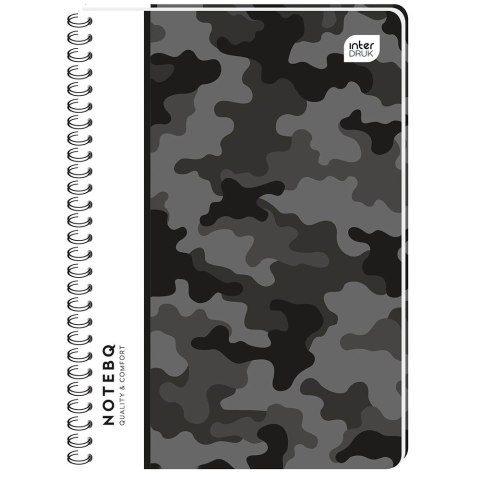 Kołozeszyt (kołonotatnik) A4 120k. 70g krata Interdruk (KOŁOZA4120PP)