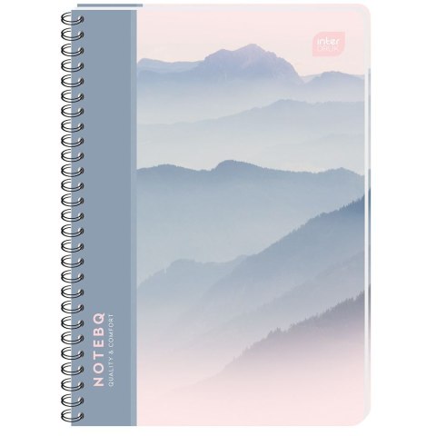 Kołozeszyt (kołonotatnik) A4 120k. 70g krata Interdruk (KOŁOZA4120PP)