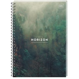 Kołozeszyt (kołonotatnik) B5 160k. 70g krata Interdruk (KOŁOZB5160M)