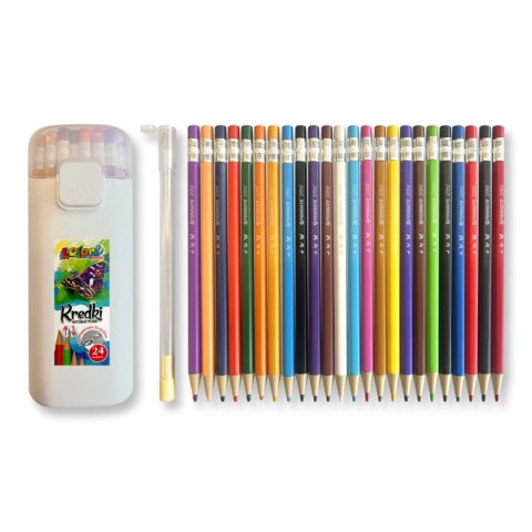 Kredka automatyczna 24 kol. Penmate Kolori (TT78976) Kredka automatyczna 24 kol. Penmate Kolori (TT78976)
