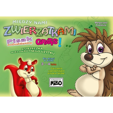 Książeczka edukacyjna Między nami zwierzątkami Niko