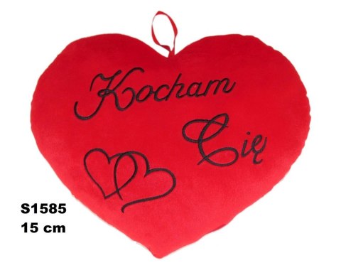 Pluszak serce Kocham Cię [mm:] 150 Sun-Day (160621)