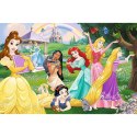 Puzzle Disney Princess Super maxi Wesołe Księżniczki 24 el. Trefl (41008)
