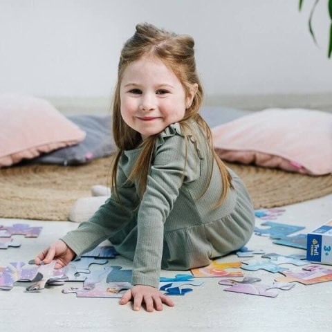 Puzzle Disney Princess Super maxi Wesołe Księżniczki 24 el. Trefl (41008)