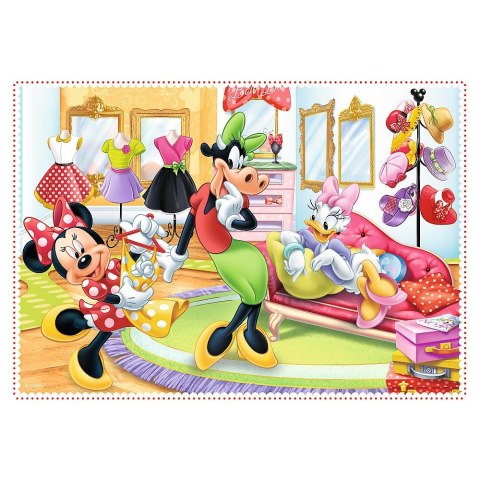 Puzzle Myszka Minnie 4w1 el. Trefl (34355)