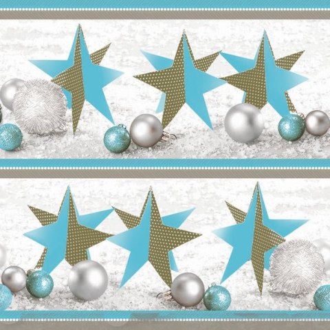 Serwetki gwiazdka mix bibuła [mm:] 330x330 Pol-mak (Sd GW)